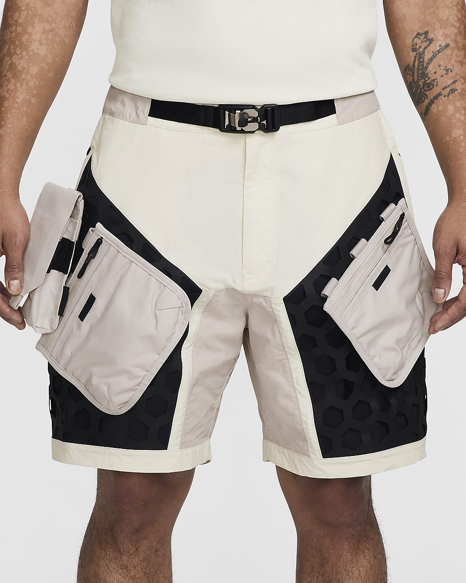 Beige nike shorts best sale